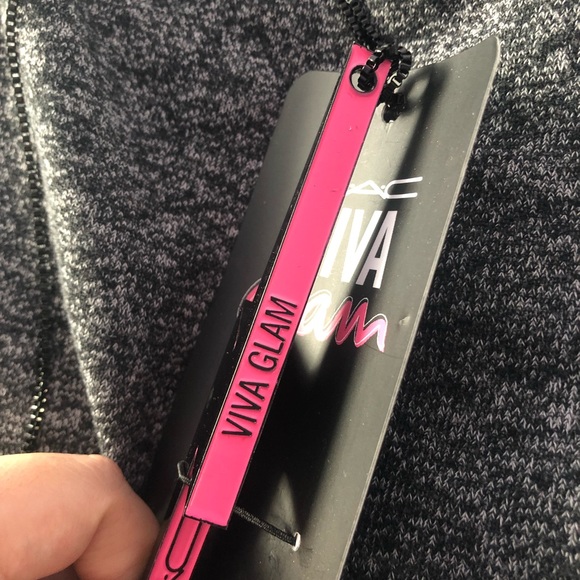 MAC Viva Glam Lightning Bolt Miley Cyrus Necklace - Picture 7 of 7